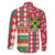 Personalized Amazon Warriors Cricket Christmas Family Matching Off Shoulder Maxi Dress and Hawaiian Shirt Guyana Merry Xmas - Wonder Print Shop