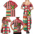 Personalized Amazon Warriors Cricket Christmas Family Matching Summer Maxi Dress and Hawaiian Shirt Guyana Merry Xmas - Wonder Print Shop