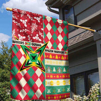 Amazon Warriors Cricket Christmas Garden Flag Guyana Merry Xmas - Wonder Print Shop