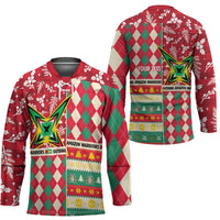 Personalized Amazon Warriors Cricket Christmas Hockey Jersey Guyana Merry Xmas - Wonder Print Shop