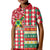 Personalized Amazon Warriors Cricket Christmas Kid Polo Shirt Guyana Merry Xmas - Wonder Print Shop