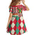 Personalized Amazon Warriors Cricket Christmas Kid Short Sleeve Dress Guyana Merry Xmas - Wonder Print Shop