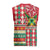 Personalized Amazon Warriors Cricket Christmas Knitted V-Neck Vest Guyana Merry Xmas - Wonder Print Shop