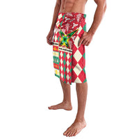 Personalized Amazon Warriors Cricket Christmas Lavalava Guyana Merry Xmas - Wonder Print Shop