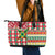 Amazon Warriors Cricket Christmas Leather Tote Bag Guyana Merry Xmas - Wonder Print Shop