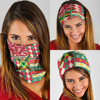 Amazon Warriors Cricket Christmas Neck Gaiter Guyana Merry Xmas - Wonder Print Shop