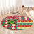 Amazon Warriors Cricket Christmas Round Carpet Guyana Merry Xmas - Wonder Print Shop