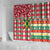 Amazon Warriors Cricket Christmas Shower Curtain Guyana Merry Xmas - Wonder Print Shop