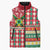 Personalized Amazon Warriors Cricket Christmas Sleeveless Puffer Jacket Guyana Merry Xmas - Wonder Print Shop