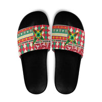 Amazon Warriors Cricket Christmas Slide Sandals Guyana Merry Xmas - Wonder Print Shop