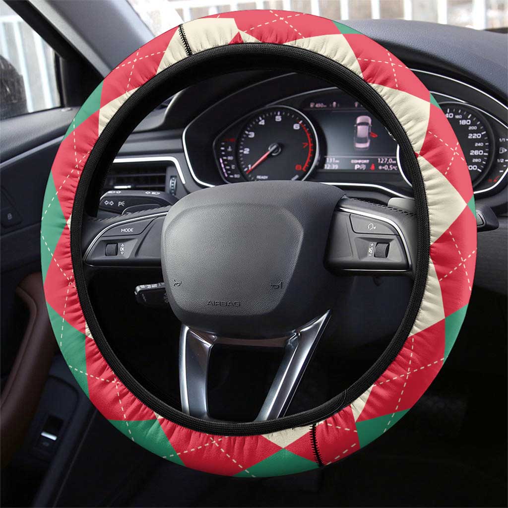 Amazon Warriors Cricket Christmas Steering Wheel Cover Guyana Merry Xmas - Wonder Print Shop