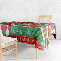 Amazon Warriors Cricket Christmas Tablecloth Guyana Merry Xmas - Wonder Print Shop