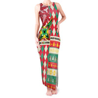 Personalized Amazon Warriors Cricket Christmas Tank Maxi Dress Guyana Merry Xmas - Wonder Print Shop