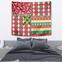 Amazon Warriors Cricket Christmas Tapestry Guyana Merry Xmas - Wonder Print Shop
