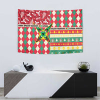 Amazon Warriors Cricket Christmas Tapestry Guyana Merry Xmas - Wonder Print Shop