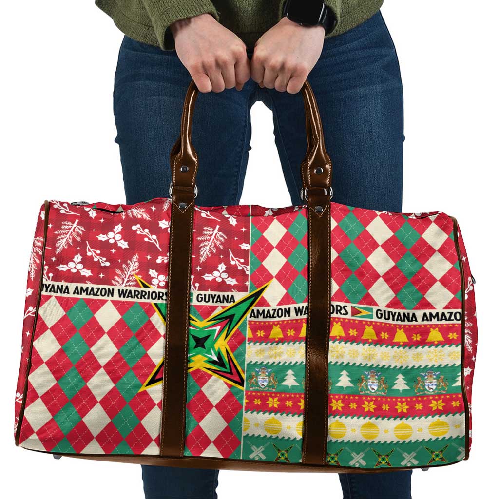 Amazon Warriors Cricket Christmas Travel Bag Guyana Merry Xmas - Wonder Print Shop