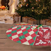Amazon Warriors Cricket Christmas Tree Skirt Guyana Merry Xmas - Wonder Print Shop