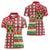 Personalized Amazon Warriors Cricket Christmas Women Polo Shirt Guyana Merry Xmas - Wonder Print Shop