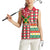 Personalized Amazon Warriors Cricket Christmas Women Sleeveless Polo Shirt Guyana Merry Xmas - Wonder Print Shop