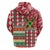 Personalized Amazon Warriors Cricket Christmas Zip Hoodie Guyana Merry Xmas - Wonder Print Shop