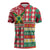 Personalized Amazon Warriors Cricket Christmas Zipper Polo Shirt Guyana Merry Xmas - Wonder Print Shop