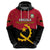 Personalised Angola Independence Day Hoodie Angolan Samakaka With Giant Sable Antelope - Wonder Print Shop