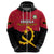 Personalised Angola Independence Day Hoodie Angolan Samakaka With Giant Sable Antelope - Wonder Print Shop