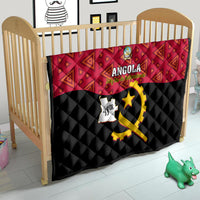 Personalised Angola Independence Day Quilt Angolan Samakaka With Giant Sable Antelope - Wonder Print Shop