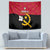 Personalised Angola Independence Day Tapestry Angolan Samakaka With Giant Sable Antelope - Wonder Print Shop