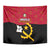 Personalised Angola Independence Day Tapestry Angolan Samakaka With Giant Sable Antelope - Wonder Print Shop