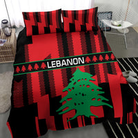 Personalised Lebanon Independence Day Bedding Set Lebanese Cedar 80 Years Of Anniversary - Wonder Print Shop