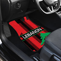 Personalised Lebanon Independence Day Car Mats Lebanese Cedar 80 Years Of Anniversary - Wonder Print Shop