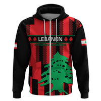 Personalised Lebanon Independence Day Hoodie Lebanese Cedar 80 Years Of Anniversary - Wonder Print Shop