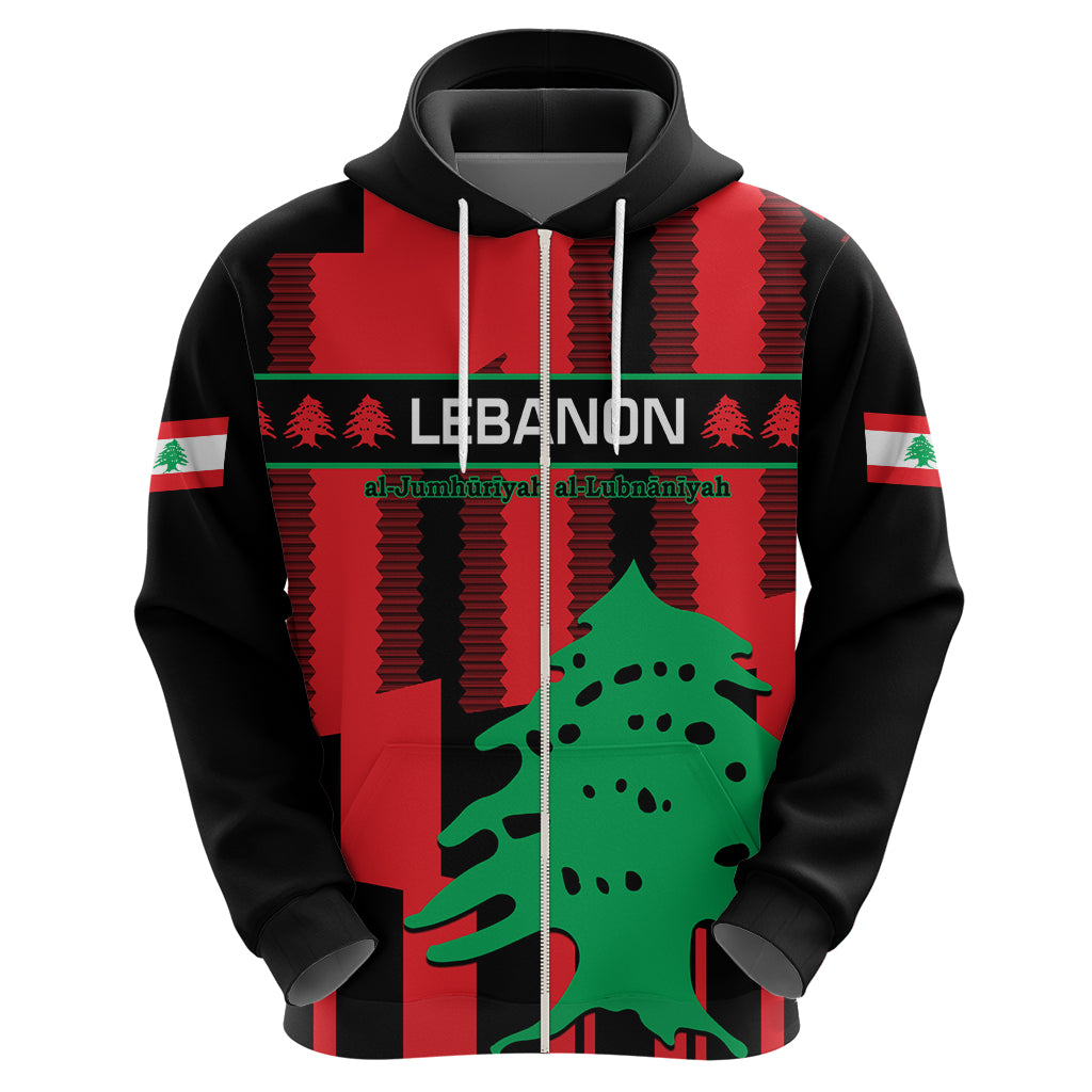 Personalised Lebanon Independence Day Hoodie Lebanese Cedar 80 Years Of Anniversary - Wonder Print Shop