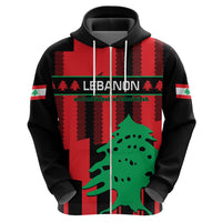 Personalised Lebanon Independence Day Hoodie Lebanese Cedar 80 Years Of Anniversary - Wonder Print Shop