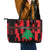 Personalised Lebanon Independence Day Leather Tote Bag Lebanese Cedar 80 Years Of Anniversary - Wonder Print Shop