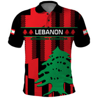 Personalised Lebanon Independence Day Polo Shirt Lebanese Cedar 80 Years Of Anniversary - Wonder Print Shop