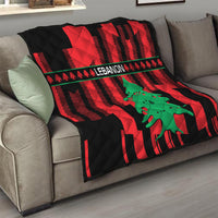Personalised Lebanon Independence Day Quilt Lebanese Cedar 80 Years Of Anniversary - Wonder Print Shop