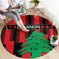 personalised-lebanon-independence-day-round-carpet-lebanese-cedar-80-years-of-anniversary
