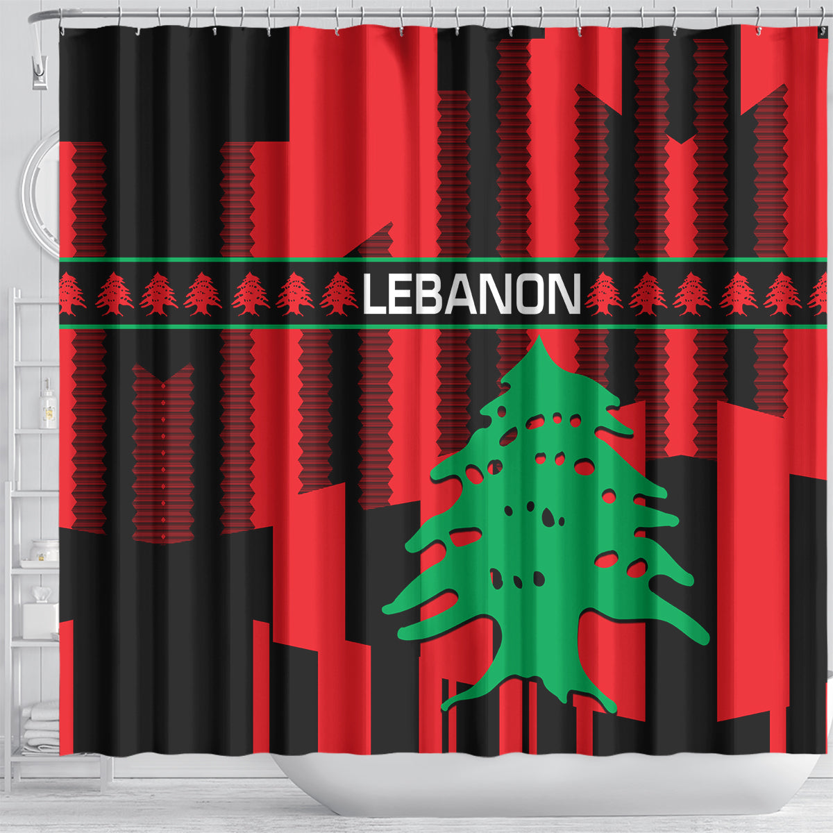 personalised-lebanon-independence-day-shower-curtain-lebanese-cedar-80-years-of-anniversary