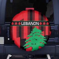 Personalised Lebanon Independence Day Spare Tire Cover Lebanese Cedar 80 Years Of Anniversary - Wonder Print Shop