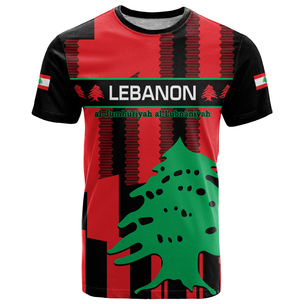 Personalised Lebanon Independence Day T Shirt Lebanese Cedar 80 Years Of Anniversary - Wonder Print Shop
