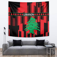Personalised Lebanon Independence Day Tapestry Lebanese Cedar 80 Years Of Anniversary - Wonder Print Shop