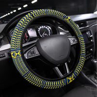 Niue Peniamina Gospel Day Steering Wheel Cover Unique Niean Hiapo - Wonder Print Shop