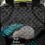 New Zealand Silver Fern Rugby Back Car Seat Cover Pacific 2023 Kia Haka Kiwis With Maori Ta Moko - Wonder Print Shop