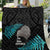 New Zealand Silver Fern Rugby Quilt Pacific 2023 Kia Haka Kiwis With Maori Ta Moko - Wonder Print Shop