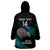 Custom New Zealand Silver Fern Rugby Wearable Blanket Hoodie Pacific 2023 Kia Haka Kiwis With Maori Ta Moko - Wonder Print Shop