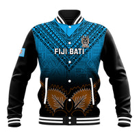 Custom Fiji Tapa Rugby Baseball Jacket Pacific 2023 Go Fijian Bati - Wonder Print Shop