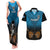 Custom Fiji Tapa Rugby Couples Matching Tank Maxi Dress and Hawaiian Shirt Pacific 2023 Go Fijian Bati - Wonder Print Shop