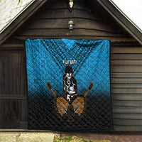 Fiji Tapa Rugby Quilt Pacific 2023 Go Fijian Bati - Wonder Print Shop